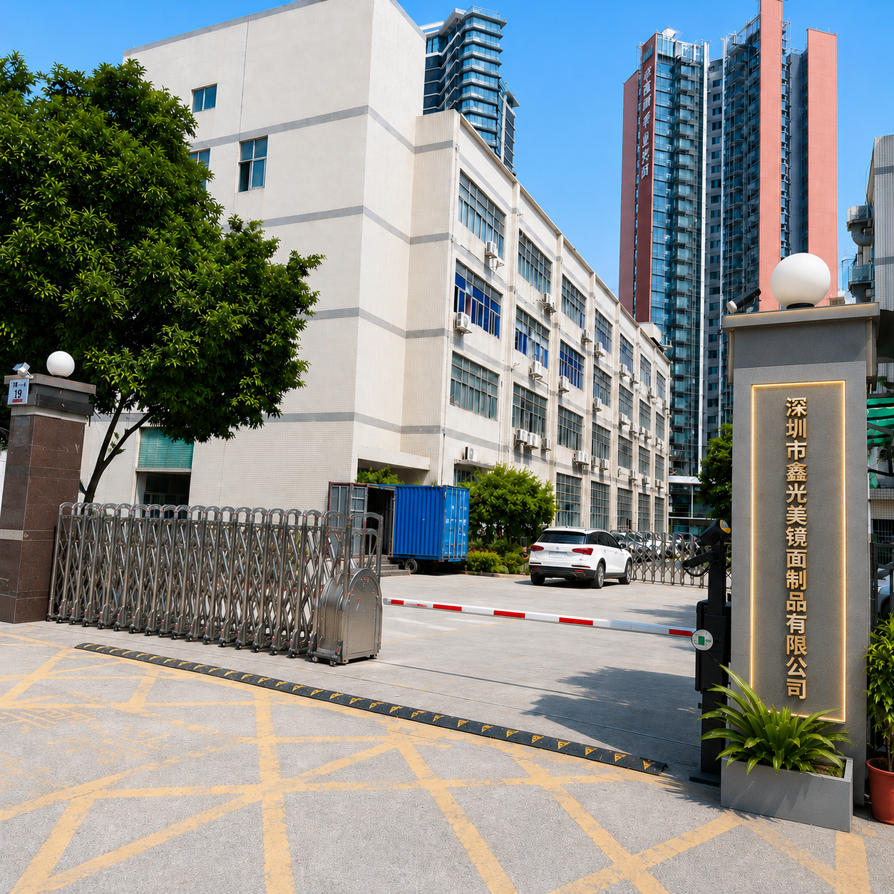 Shenzhen Xinguangmei Mirror Products factory